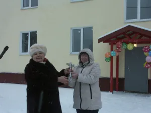Новый дом в поселке 1-е Мая. 2014 год.