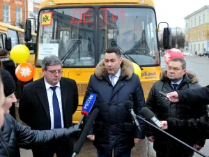 Школьный автобус в Завидово