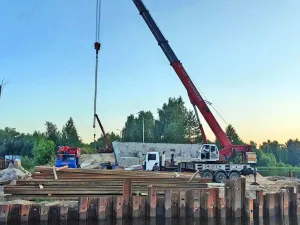 Ремонт моста через р.Донховка Август 2026