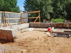 Ремонт памятника погибшим в ВОВ в село Селихово. Август 2026