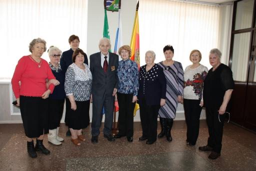 В Конаковском районе с 94-летием поздравили Ивана Андреевича Рулева