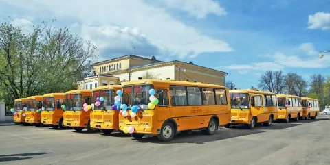 Новые автобусы для школ Конаковского района