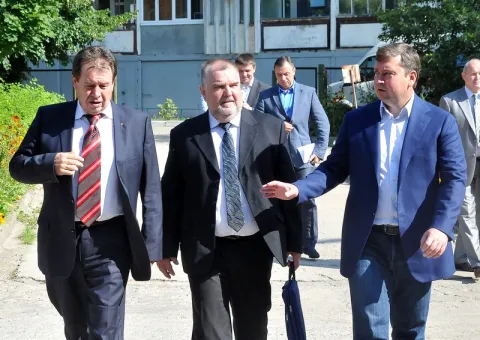 Губернатор Тверской области Андрей Шевелев  в Конаковском районе