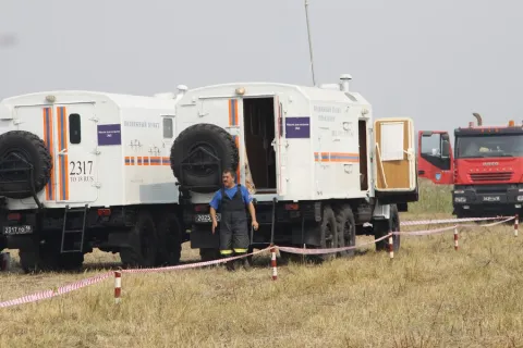 Ликвидация пожаров в Конаковском районе в 2014 году.
