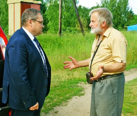 Олег Лобановский посетил Козловское сельское поселение