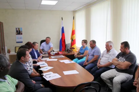 Рабочая поездка главы в поселок Новозавидовский 2017год