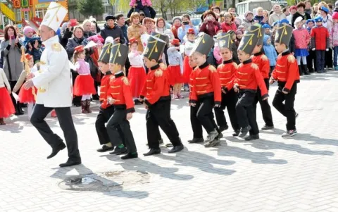 Первый Парад малышковых войск. 2014