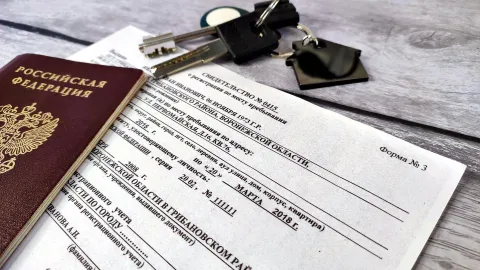 Прокуратура. Свидетельство о временной регистрации по месту жительства.