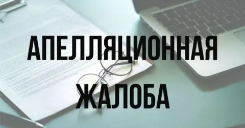 Апелляция. Апелляционная жалоба.