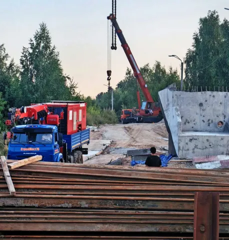 Ремонт моста через р.Донховка Август 2026