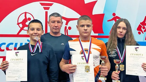 Вольная борьба. Мы впереди.