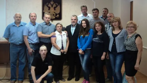 Награждение лучших спортсменов района. 12 августа 2013 года