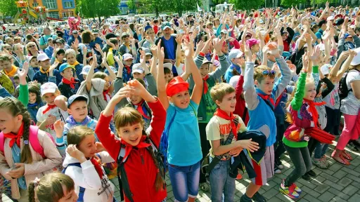 Открытие детских лагерей. 1 июня 2015 год.