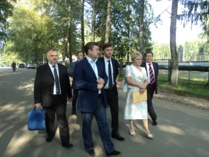 Губернатор Тверской области Андрей Шевелев  в Конаковском районе