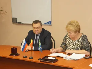 Надежда Егорова и Олег Лобановский встретились с молодежью