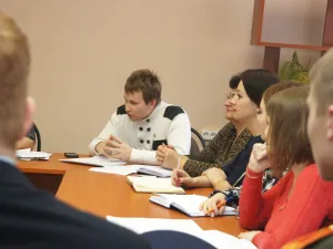 Надежда Егорова и Олег Лобановский встретились с молодежью