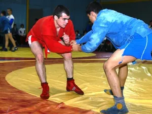 Прошел XVI традиционный турнир по самбо в честь Великомученика Георгия Победоносца и памяти протоиерея Ильинского храма Бориса Владимировича Ничипорова