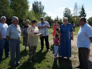 Встреча с Главой в Плосках