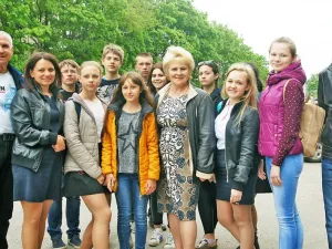 Состоялась торжественная передача нового автобуса районным молодежным организациям. Май 2016 год.