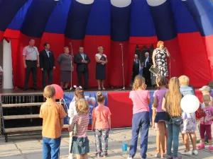 21 августа 2016 года торжественно состоялся День флага в поселке Редкино