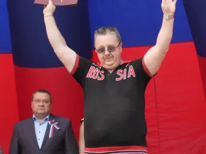 21 августа 2016 года торжественно состоялся День флага в поселке Редкино