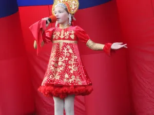 21 августа 2016 года торжественно состоялся День флага в поселке Редкино