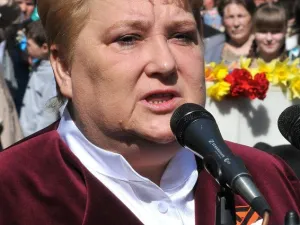 День Победы. Шествие. Митинг в Комсомольском сквере. 9 Мая 2015 года.