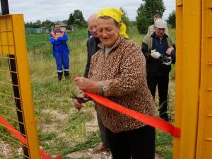 В две деревни Вахонинского сельского поселения пришел газ. Июль 2014