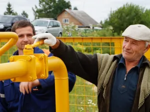 В две деревни Вахонинского сельского поселения пришел газ. Июль 2014