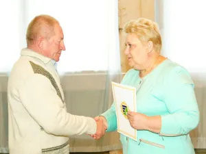 Награждение лучших работников сельского хозяйства по итогам работы. Октябрь 2014 год.