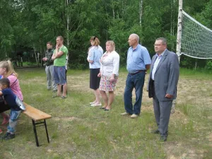 В Юрьево-Девичьевском сельском поселении прошел районный слет туристов. 2015 год.